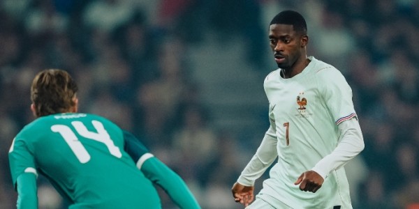 Ousmane Dembélé voelde zich ondergewaardeerd door bondscoach Didier Deschamps Ousmane Dembélé voelde zich ondergewaardeerd door bondscoach Didier Deschamps